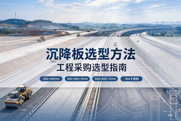 民乐沉降板选择方法