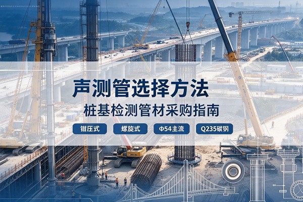 民乐声测管选型标准
