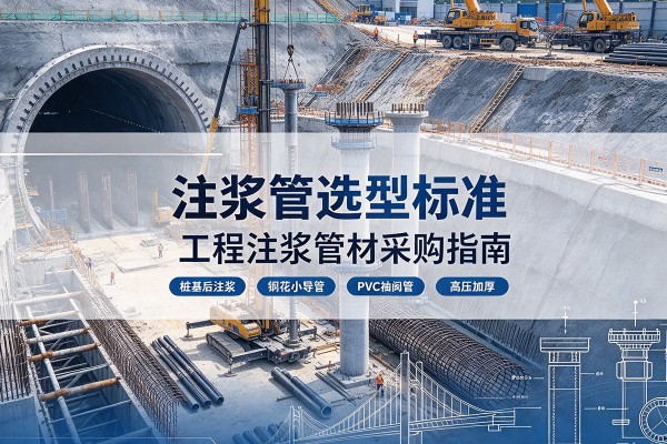 民乐注浆管选型标准