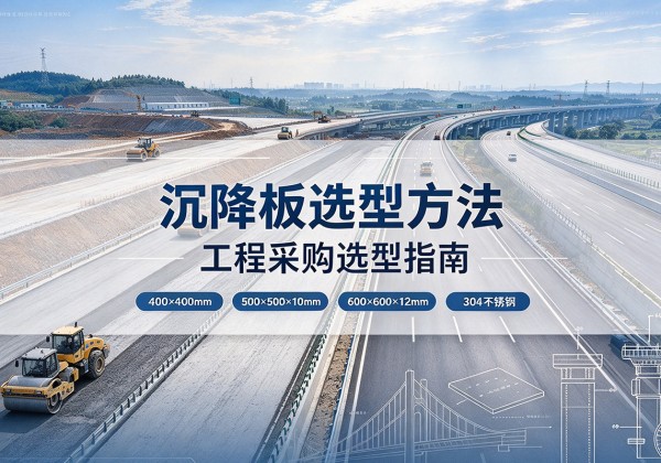 民乐沉降板选择方法