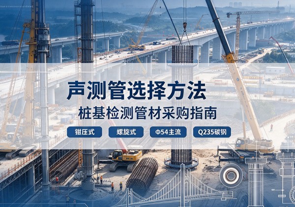 民乐声测管选型标准