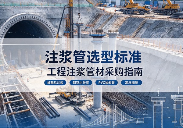 民乐注浆管选型标准